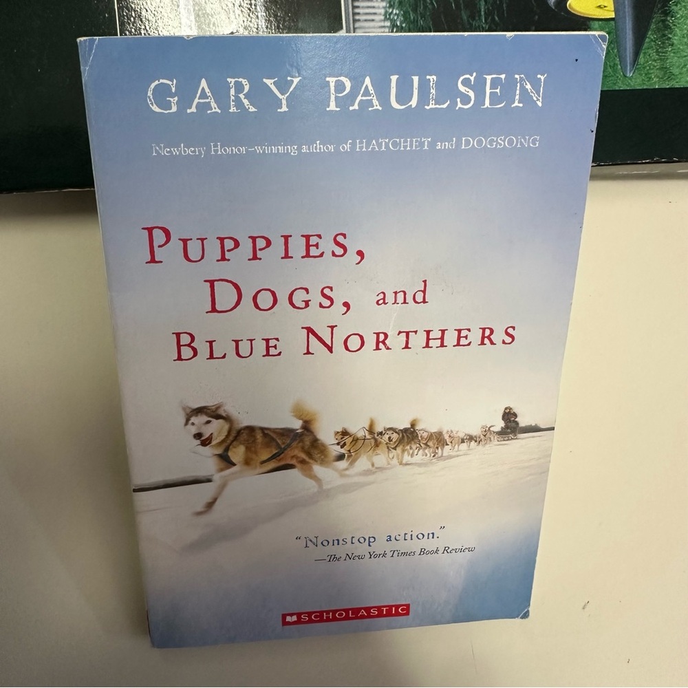 ‘Puppies, Dogs and Blue Northers by Gary Paulsen Book Paperback